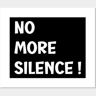 No More Silence, Protect Our Children Posters and Art